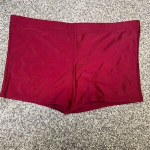 Maroon Swim Bottoms